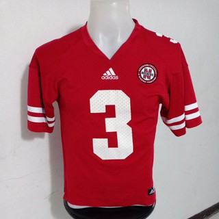 เสื้อกีฬาอเมริกันฟุตบอลหญิง Nebraska Football Huskers  adidas Size L มือ2