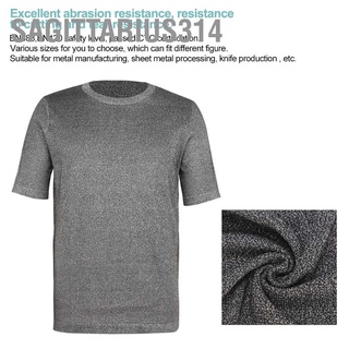 Sagittarius314 เสื้อยืดคอกลม แขนสั้น กันบาด เพื่อความปลอดภัย ระดับ 5