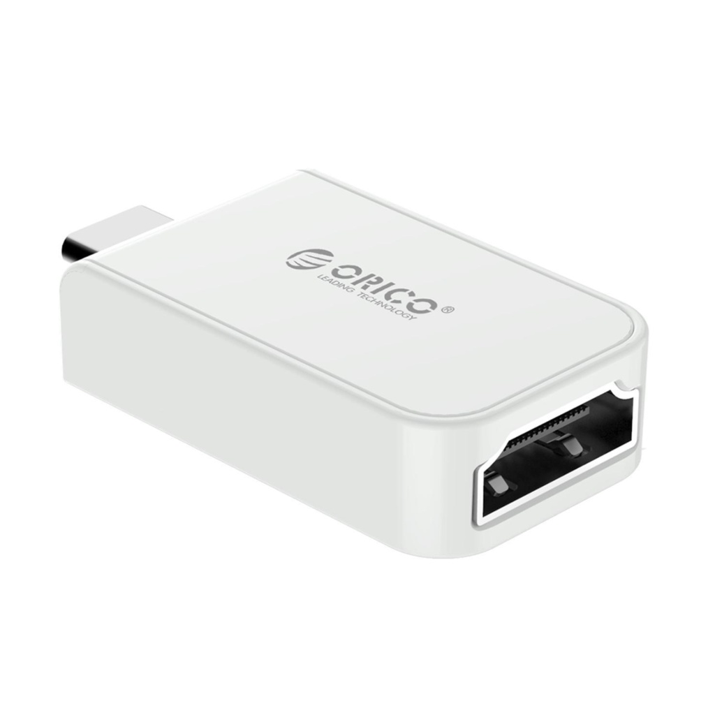 Orico อะแดปเตอร์ USB C ถึง HDMI 4K60Hz USB 3.1 Type-C to HDMI Converter สําหรับ MacBook, MacBook Pro, Chromebook Pixel, Samsung Galaxy S8/S8+/S9, Dell XPS 13 และสีขาวมากขึ้น (CLH-X1)
