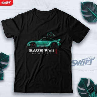 [S-5XL]เสื้อยืด ลาย Rwb 911 พร้อมหลังคาจักรยาน DISTRO