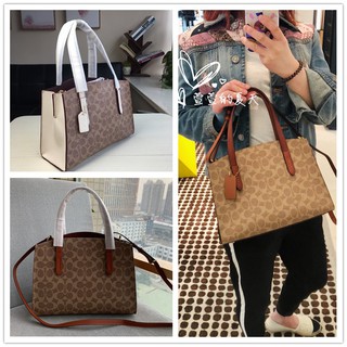 แท้💯%🔥พร้อมส่ง🔥 (จัดส่งที่รวดเร็วจัดส่งฟรี) COACH F32749 กระเป๋าสะพายบอสตันคลาสสิกกระเป๋าสะพายกระเป๋าถือ