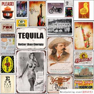 2020 Eye Chart Tin Sign Vintage TIN Sign Metal Painting Tin Sign Wall Decor Board Retro Pub &amp; Bar Tin Poster