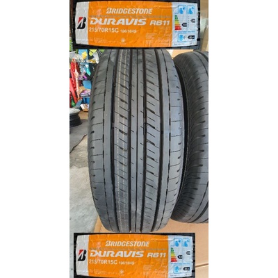 ยาง215/70/15ยางปี2024  บริสโตนยางถอดป้ายแดง(ราคารวม2เส้น)