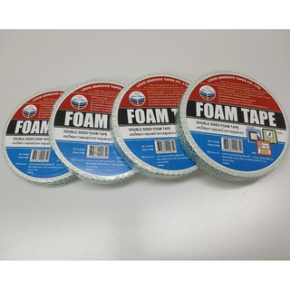 STA-30 เทปโฟมกาว 2 หน้า ตราหลุยส์เทป ขนาด 24 มม.x10หลา ( 1INCH x 10YDS )...สินค้าพร้อมส่ง..(จำหน่ายยกโหล)