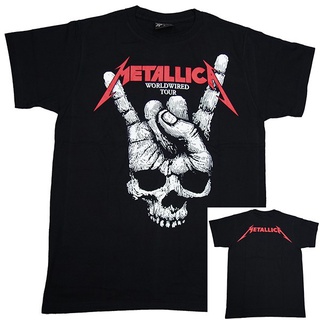 เสื้อยืดแขนสั้นลําลอง ผ้าฝ้าย 100% พิมพ์ลาย METALLICA FIST shirt สีดํา พลัสไซซ์ ไซซ์ XS-XXXL ของขวัญวันเกิด สําหรับผู้ชา