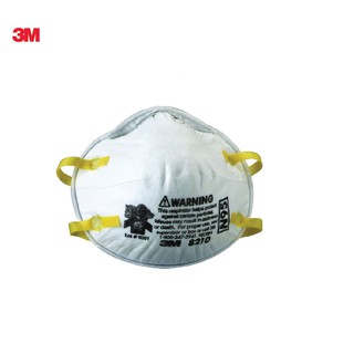 3M 1 ชิ้น หน้ากากป้องกันฝุ่น และไวรัส 8210 N95 สามเอ็ม 8210