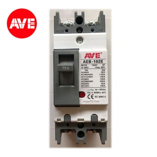 BREAKERS  AEB-102E  2P 60A  75A  100A  AVE