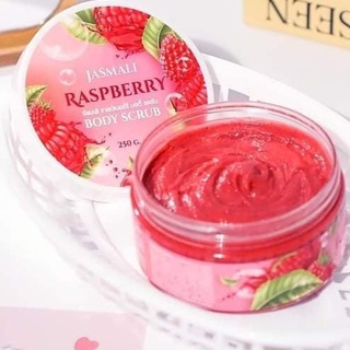 สครับผิวจัสมะลิ Raspberry body body scrub สครับราสเบอร์รี่