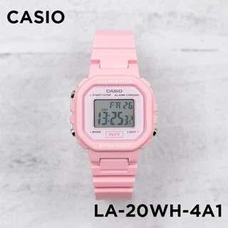 แท้ศูนย์ CMG 100% Casio LA-20WH LA-20 LA-20WHS สุดฮิต นาฬิกาเด็ก แท้ศูนย์ 1 ปี(2A น้ำเงิน)