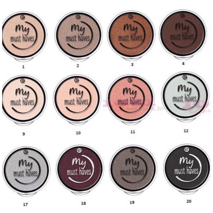 essence must haves eyeshadow เท่ๆ สวยๆ ราคาไม่แพง ของแท้