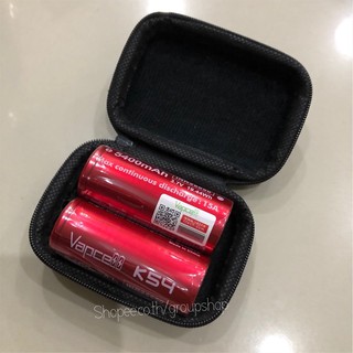 Vapcell INR26650 5400mah ถ่านชาร์จ26650 3.7V 19.44Wh รุ่น K54 สีแดง