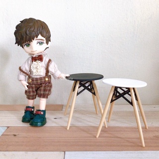 [BJD] ฟิกเกอร์ โมเดล เก้าอี้ ตุ๊กตา เก้าอี้ doll สำหรับตกแต่ง วางกระถางต้นไม้ เล่นกับโมเดล ob11 สเกล 1:12