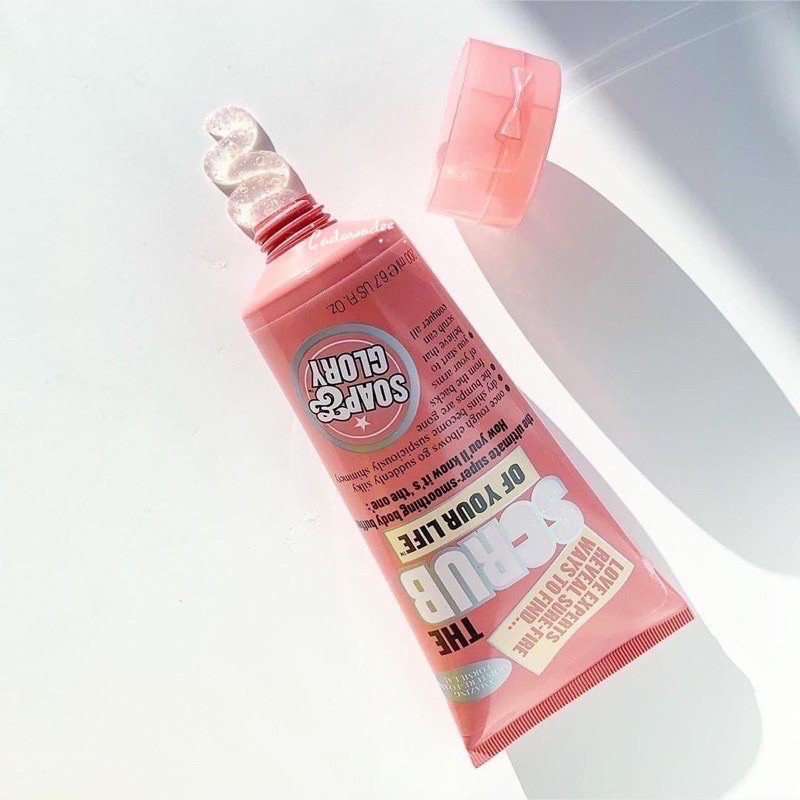 Soap & Glory The Scrub Of Your Life Body Buffer – Peeling Für Den Körper, 200 Ml