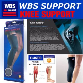 Wbs Knee Support ปลอกขา รัดน่องลด แก้ปวดน่อง ต้นขา