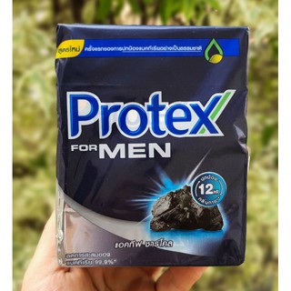 Protex for Men สบู่ก้อนโพรเทคส์ ฟอร์เมน แอคทีฟชาร์โคล 65 กรัม (แพ็ค 4)