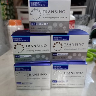 TRANSINO Whitening Repair Cream EX รุ่นใหม่ครีมรักษาฝ้าสูตรผสมEX เพิ่มส่วนผสมในการดูแลริ้วรอยบนใบหน้า รักษาฝ้าลดริ้วรอย