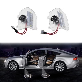 ไฟโปรเจคเตอร์ LED รูปโลโก้ Welcome HD สําหรับติดประตูรถยนต์ HONDA Accord Odyssey Elysion CR-Z