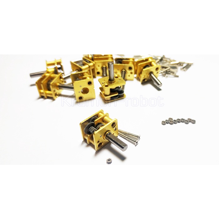 12GA - MicroGear  1:5 , 1:10 , 1:20 , 1:30 , 1:50 เป็นชุดอะไหล่เฟืองเกียร์ขนาดเล็ก เฟืองเหล็ก แข็งแรงทนทาน