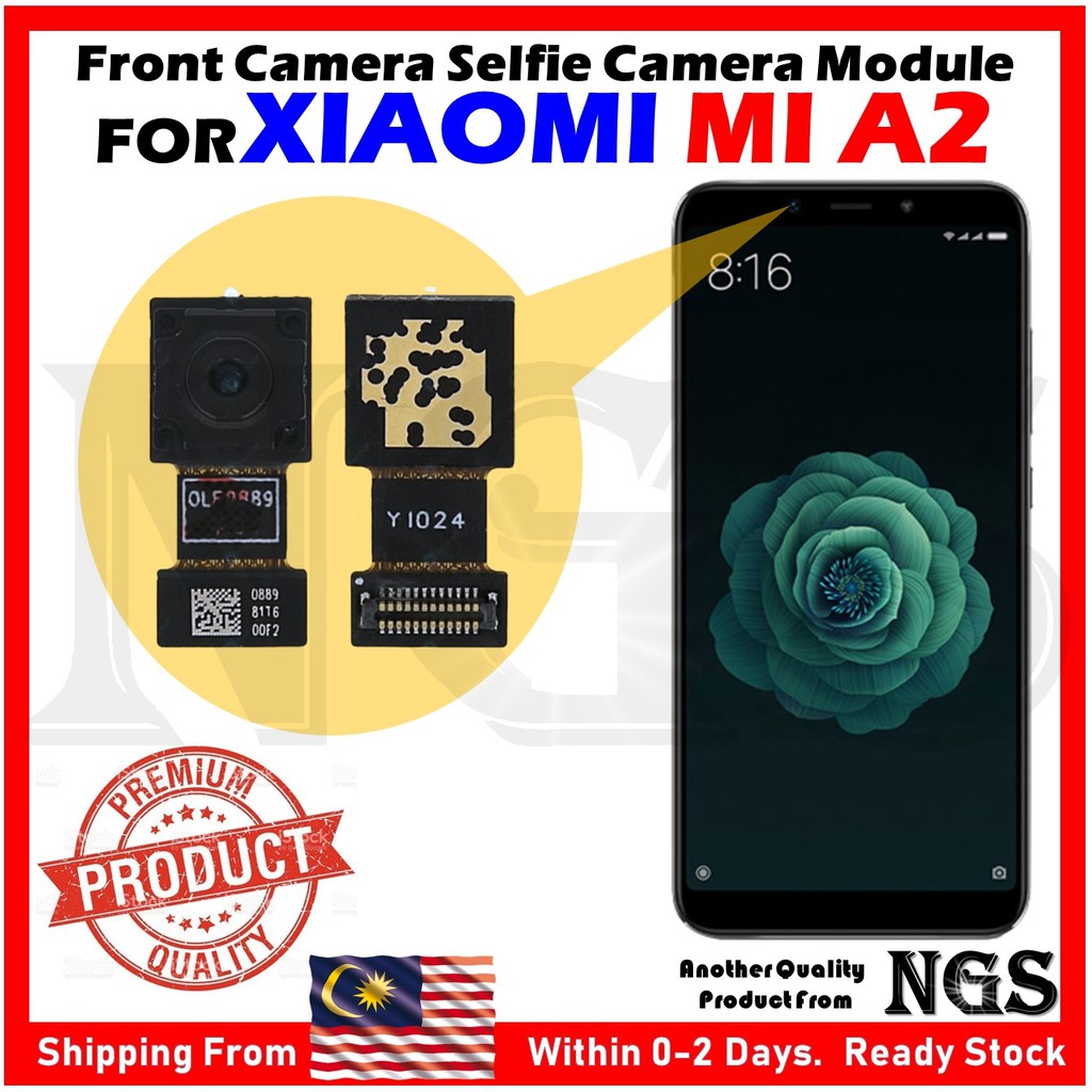 โมดูลกล้องเซลฟี่ด้านหน้า สําหรับ Xiaomi Mi A2 Xiaomi 6X Xiaomi A2 Xiaomi Mi6X