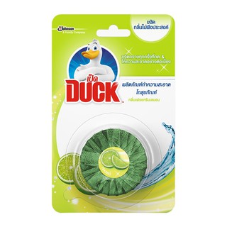 ก้อนขจัดกลิ่น สุขภัณฑ์ เป็ด กรีนเลมอน 38 กรัมPIECE DEODORIZER TOILET 38G DUCK GREEN LEMON