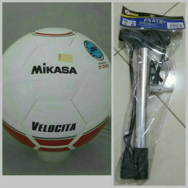 Mikasa Velocita Football + Pump / Mikasa Velocita Soccer Ball