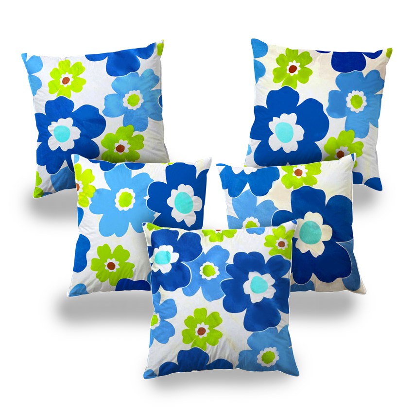 COTTS 5 ชิ้น SOFA CUSHION COVERS / CHAIR CUSHION COVERS / SOFA CUSHION COVERS SET 40X40 SAKURA