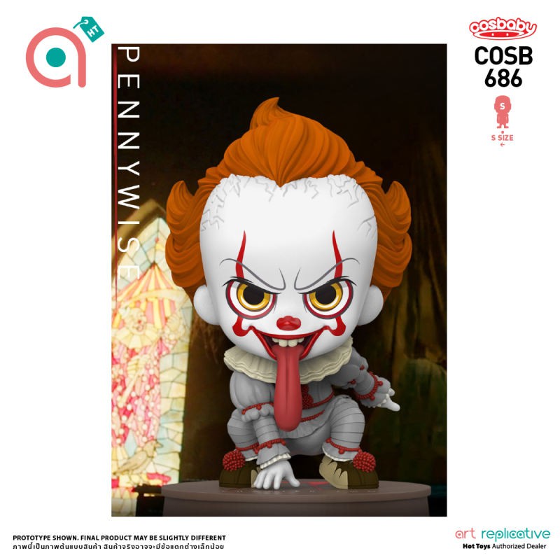 Cosbaby Pennywise With โมเดล ฟิกเกอร์ ตุ๊กตา from Hot Toys