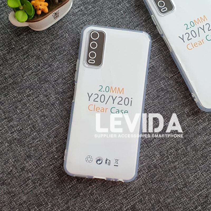 Vivo Y20 Vivo Y20S Vivo Y12S Vivo Y75 5g Vivo T1 5g Softcase Clear 2.0mm Case Bening Vivo Y20 Vivo Y