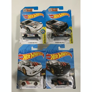 Hot wheels 96 NISSAN 180SX TYPE X  HW SPEED GRAPHICS (White&amp;GReddy)