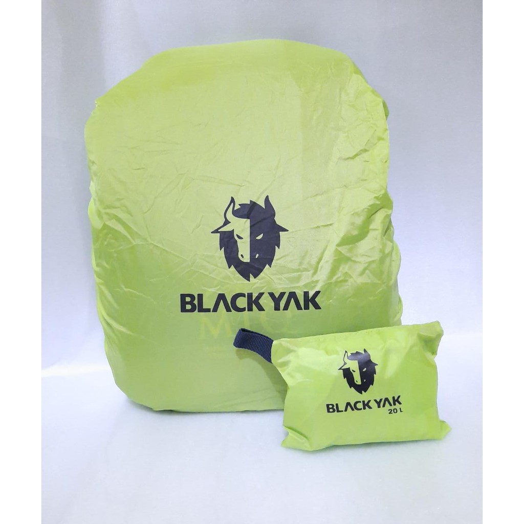 ผ้าคลุมกันฝน BLACK YAK กันน้ํา 20 & 30 ลิตรกระเป๋าเป้สะพายหลังผ้าซิ่นกันน้ํา Daypack Bag L