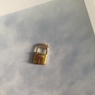 grumpy, standard padlock pendant(จี้อย่างเดียว ไม่รวมสร้อย)