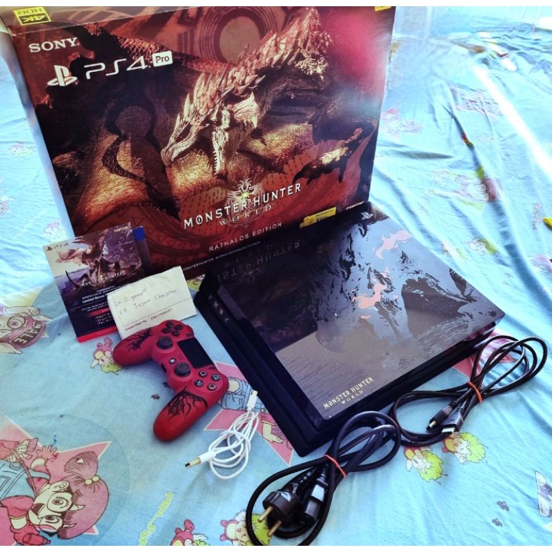 PS4 Pro Monster hunter limited edition มือ2