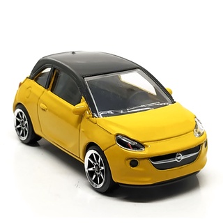 Majorette OPEL ADAM - Black Roof - Yellow Color /Wheels 8S /scale 1/55 (3 inches) no Package