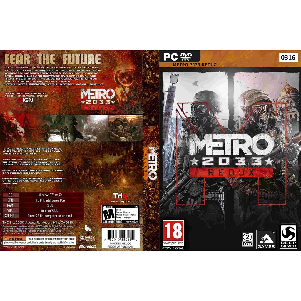 (PC) Metro 2033 REDUX