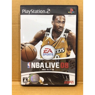 แผ่นแท้ [PS2] NBA Live 08 (Japan) (SLPM-66884) 2008