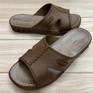 รองเท้าแตะสวมยาง BATA Sandak size 6-10 สีดำ/น้ำตาล ทนทาน ลุยน้ำได้