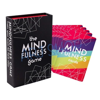 The mindfulness card game - เกมสำหรับการฝึกจิตใจ แบบเป็นเหตุเป็นผล เกมสำหรับคุณครู เกมสำหรับครอบครัว เกมพัฒนาตนเอง