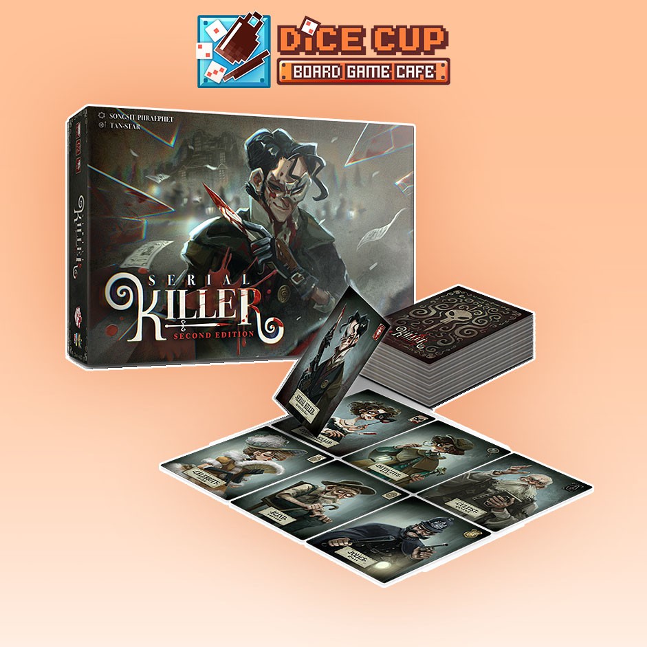 [ของแท้] ลิขสิทธิ์ไทย Serial Killer 2nd Edition TH/EN Board Game (Stronghold) บอร์ดเกม ไทย/THAI