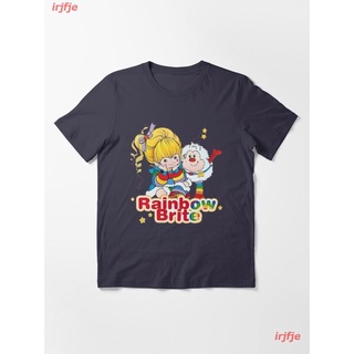 【hot sale】New Rainbow Brite, For Lover Kids Since 80s Essential T-Shirt ผู้หญิง ดพิมพ์ลาย ดผ้าเด้ง คอกลม cotton ความนิยม