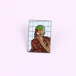 Enamel Pin R&amp;B Singer Brooch Lapel Pins Button Custom Metal Badges Fashion Jewelry Gift for Women Men