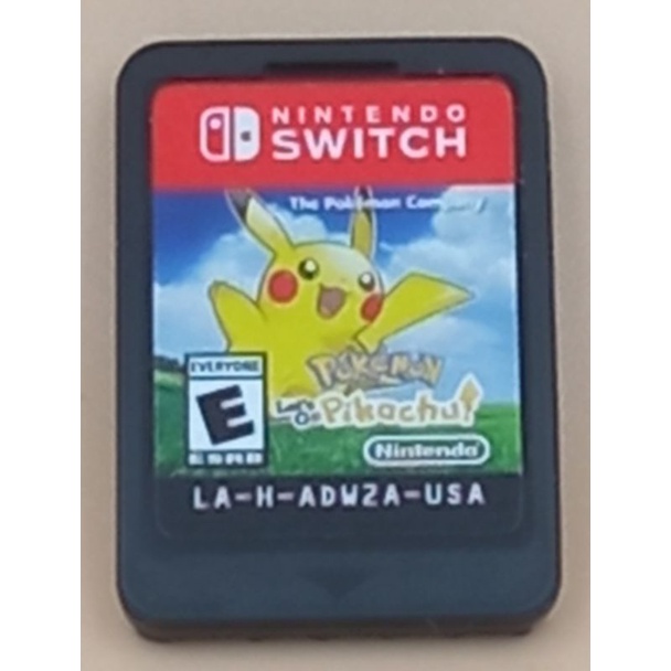 (มือสอง) มือ2 เกม Nintendo Switch : Pokemon Let’s Go Pikachu สภาพดี ไม่มีกล่อง #Nintendo Switch #game
