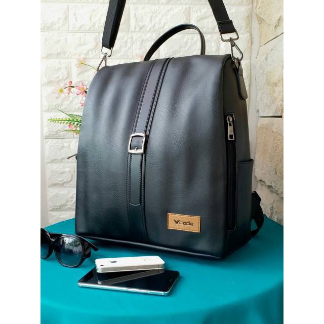 Evanurita กระเป๋าเป้สะพายหลัง Vcode Save Bag USB แฟชั่นวัยรุ่นคุณภาพสูง