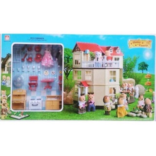 บ้านตุ๊กตา ซิลวาเนียน Sylvanian Families : ชุด City House with Lights