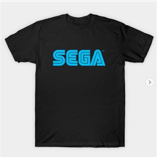 ขายดี!เสื้อยืดแขนสั้นลําลอง คอกลม ผ้าฝ้าย 100% พิมพ์ลายโลโก้ Sega คุณภาพสูง สไตล์เรโทร สําหรับผู้ชายS-5XL