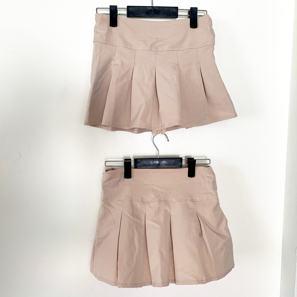 ชุดกางเกงผู้หญิง - LYN RUBY STORE – BEeige – SIZE 5 – PLETED – STRETCHING – HIGH RISE – THAILAND HAN