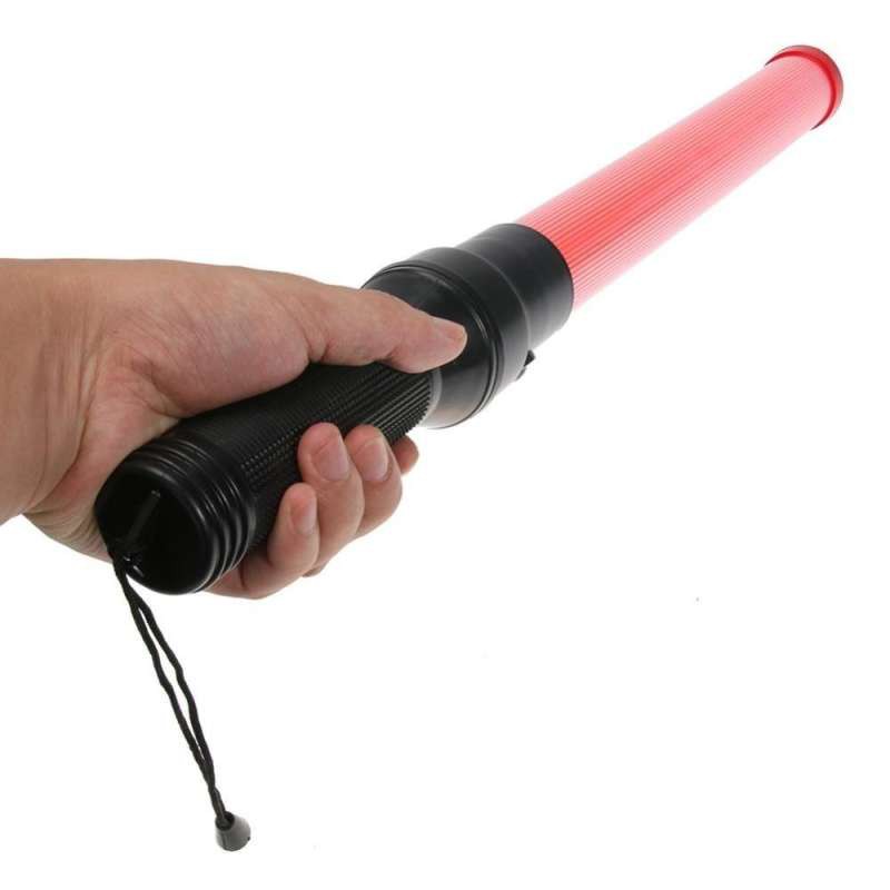 ZHB  แท่งกระบองไฟจราจร  Traffic baton ，กระบองไฟโบกฉุกเฉิน กระบองไฟจราจร  54 ซม. LED กระบองไฟจราจรสำหรับกลางแจ้ง
