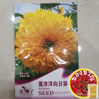 Happy Sunflower seed สดใสดอกทานตะวันเมล็ด玫瑰/种子/通心菜/生菜/芹菜/苹果/男装/儿童/向日葵/裙子/ L0W2