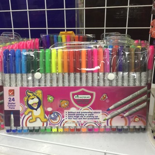 สีเมจิก 24สี Master Art  (24 Water Colour Pens)
