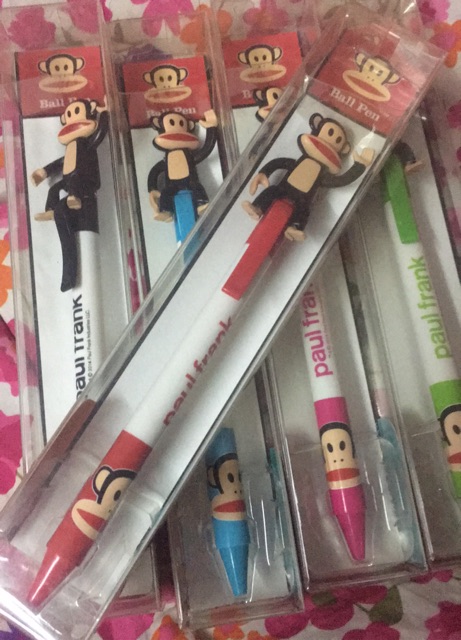 ปากกา พอลแฟรงค์ Paul Frank pen พร้อมกับลิงที่ขยับได้มี 5 สี