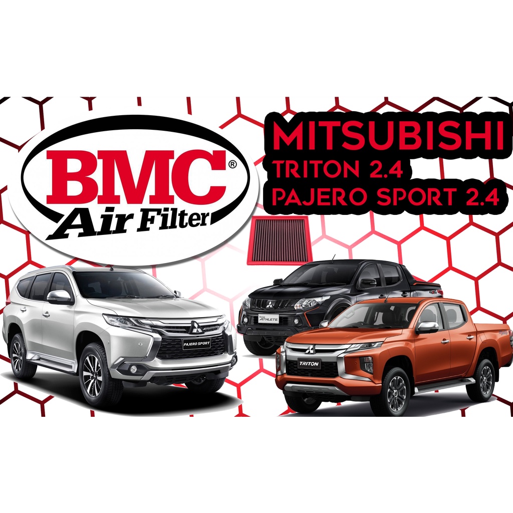 กรองอากาศ BMC Mitsubishi Triton, Pajero Sport 2.4 (Made in Italy)